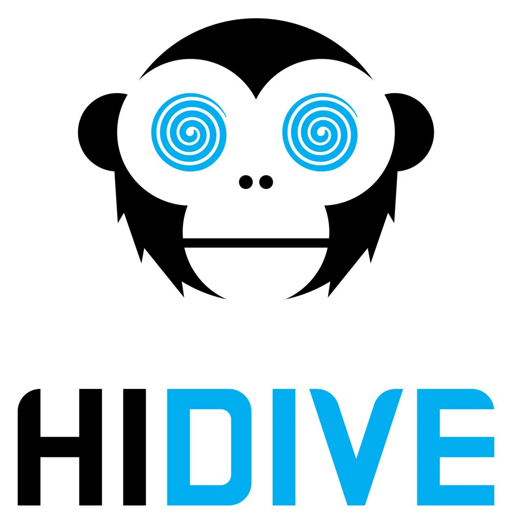 HIDIVE Square LOGO Anime Weekend Atlanta